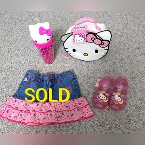 Hello Kitty Bundle - Tumbler, Lunch Bag and Jelly Sandals